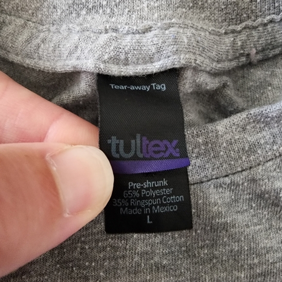 Light gray unisex 'Merica short sleeve shirt Size Youth Large - Picture 4 of 8